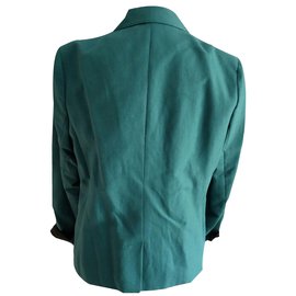 Comptoir Des Cotonniers-Veste blazer-Vert,Vert foncé