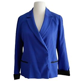 Comptoir Des Cotonniers Blazer Jacket Blue Blue Navy blue Light blue Dark blue