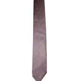 Chanel-Tie-Pink,Grey