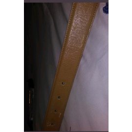 Fendi-Logo buckle belt-Red,Beige