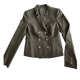 Joseph Double Breasted Wool Blazer Black Black