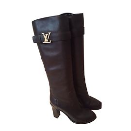 Louis Vuitton Legacy High Boots Black