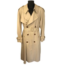 Yves Saint Laurent-Men Coats Outerwear-Cream