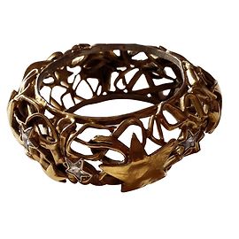 Yves Saint Laurent Pulseira Dourado