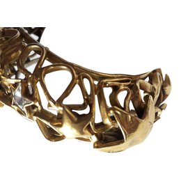 Yves Saint Laurent-Bracelet rigide-Doré