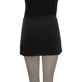 Zara-Skirts-Grey,Dark grey