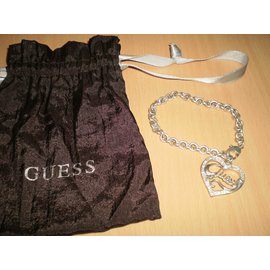 Guess-Bracelets-Silvery