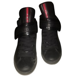 Prada-Zapatillas-Negro