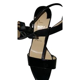 Christian Louboutin-Sandals Salome-Black