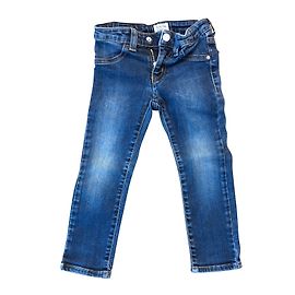 Calça jeans Armani Junior azul marinho algodão 86 cm Azul marinho