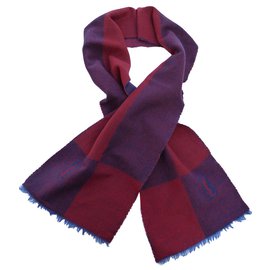Yves Saint Laurent-Men's Scarves-Red,Blue
