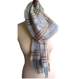 Burberry Schals Hellblau