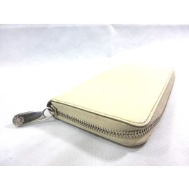 Louis Vuitton-zippy wallet-Cream