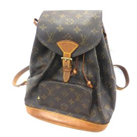 Louis Vuitton-Montsouris mm monogram-Brown
