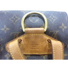 Louis Vuitton-Montsouris mm monogram-Brown