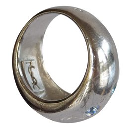 Yves Saint Laurent-rings-Silvery