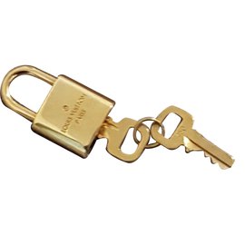 Louis Vuitton-padlock-Silvery,Bronze