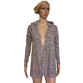 Pull en viscose rose American Outfitters XS Rose