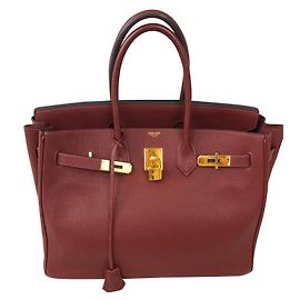 Hermès Birkin Dark red