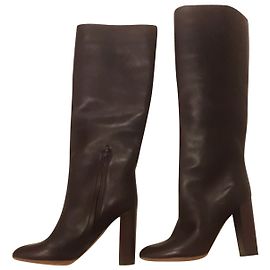 Chloé bottes au genou Marron