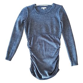 Paule Ka SWEATER MI ALPAGA-WOLLE MI ALPAGA-SEIDE Anthrazitgrau