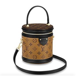 Louis Vuitton-Cannes NM-Black,Caramel