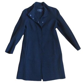 Weekend Max Mara Coat, lined-sided wool Black