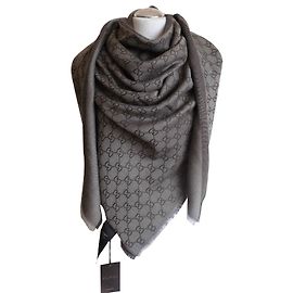 Gucci Bufanda Castaño