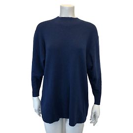 Autre Marque Christa Fiedler-Pullover Blau