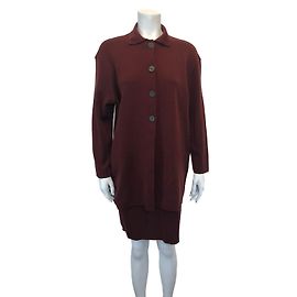 Autre Marque Terno de saia Christa Fiedler Bordeaux