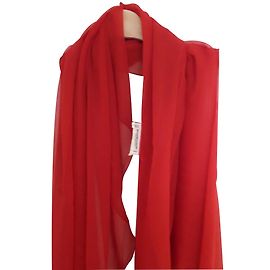 Yves Saint Laurent Sciarpa vintage Rosso