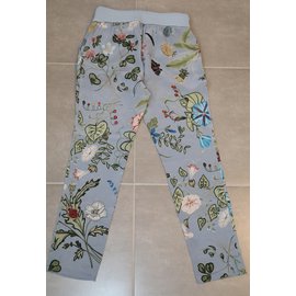 Gucci-Pantalones, polainas-Azul