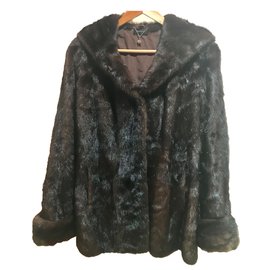 Pellessimo Brown Fur Coat Brown