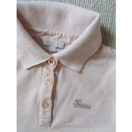 Gucci-Polo logo-Pink