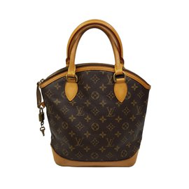 Louis Vuitton-Lockit PM Monogram bag-Dark brown