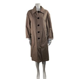 Burberry-Cotton trench-Pink,Taupe