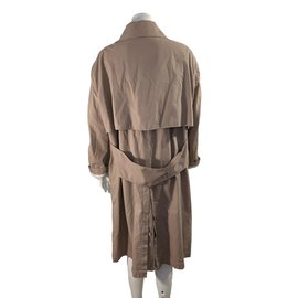 Burberry-Cotton trench-Pink,Taupe