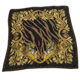 Gianni Versace-Silk scarf-Other