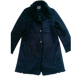 Weill Scalp Kunstpelzmantel schwarz Schwarz