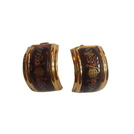 Hermès Boucles d'oreilles Multicolore