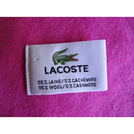 Lacoste-Escharpe Lacoste-Rosa,Fucsia