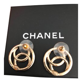 Chanel-Ohrringe-Golden