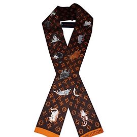 Louis Vuitton Fascia per catogramma Marrone scuro