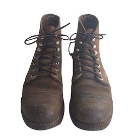 Autre Marque Botas Redwing Iron Rangers Hawthorne Muleskinner de couro Outro