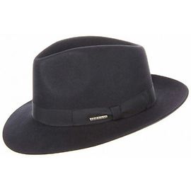 Autre Marque Stetson Penn Fedora Hut Grau Filz Grau