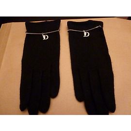 Christian Dior Handschuhe Schwarz