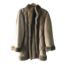 Christian Dior-Sheepskin coat-Other