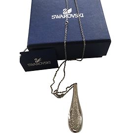 Swarovski Collar de plata Rodhié Plata