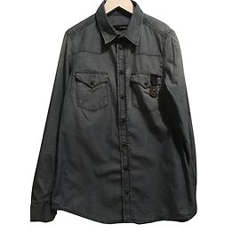 The Kooples Denim shirt Blue