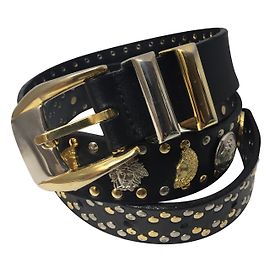 Gianni Versace Cinto Versace icônico Preto